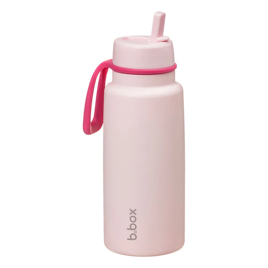 B.box 1L insulated flip top bottle - pink