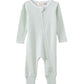 W25 Boys Green Stripe Zip Romper