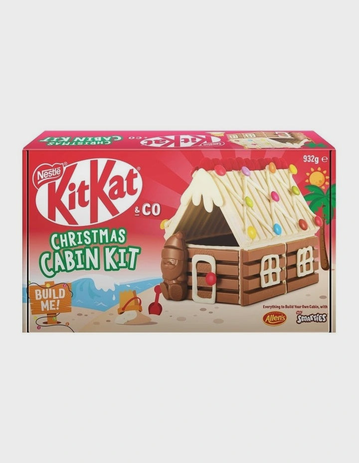 KitKat Christmas Cabin Kit 932g