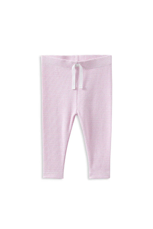 W25 Girls Pink Stripe Baby Pant