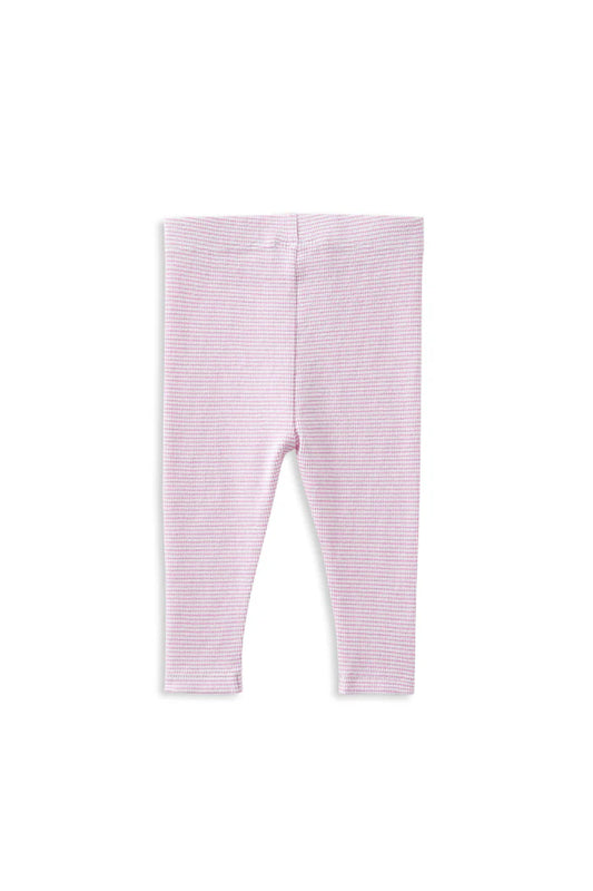 W25 Girls Pink Stripe Baby Pant