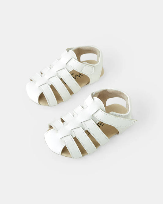 Mini Benson Sandal - White