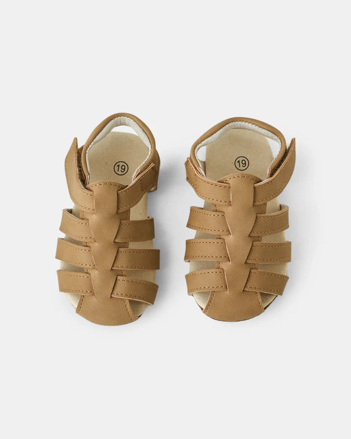 Mini Benson Sandal - Light Tan