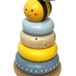 Wooden Bee Stacking Toy