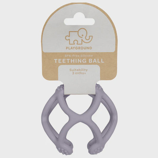 SILICONE TEETHING BALL - LILAC