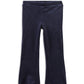 Navy velour flares size 8-12