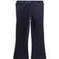 Navy velour flares size 8-12