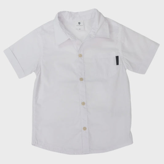 Short Sleeved Shirt | White