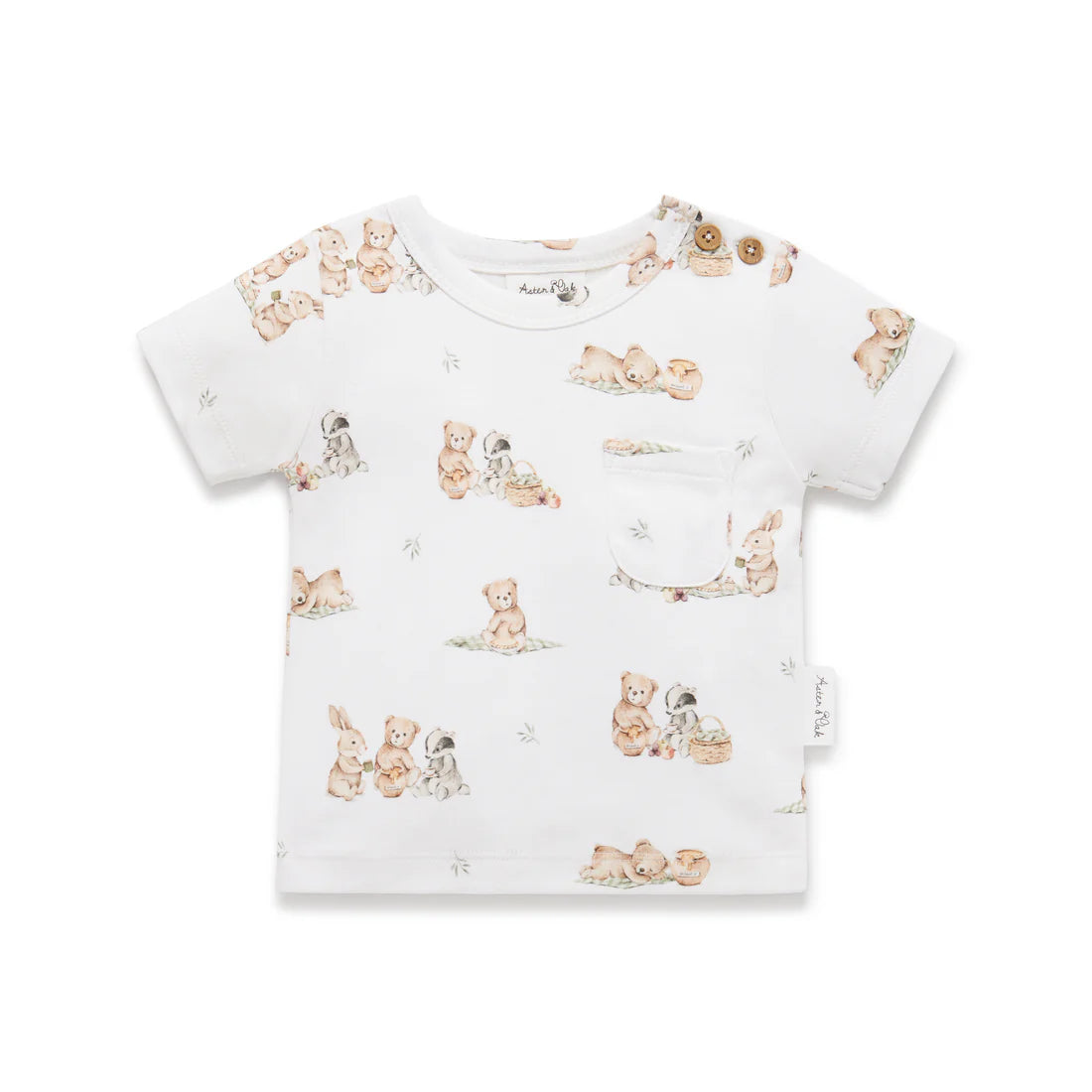 Teddy Picnic AOP Tee