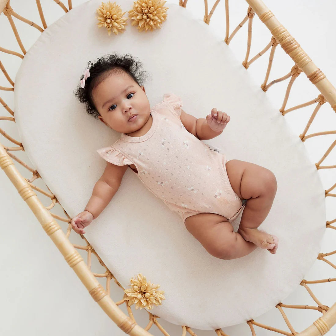 Petal Pointelle Onesie