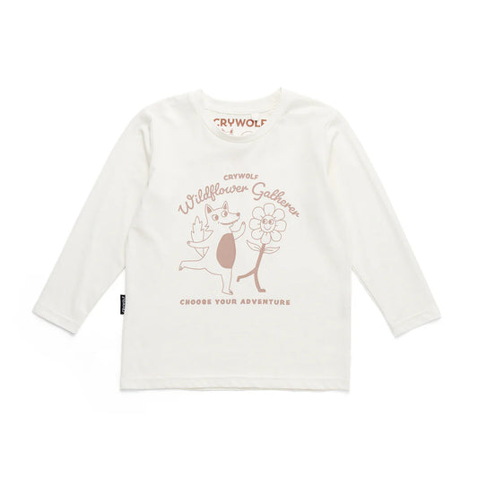 Long sleeve tee - Wildflower gatherer