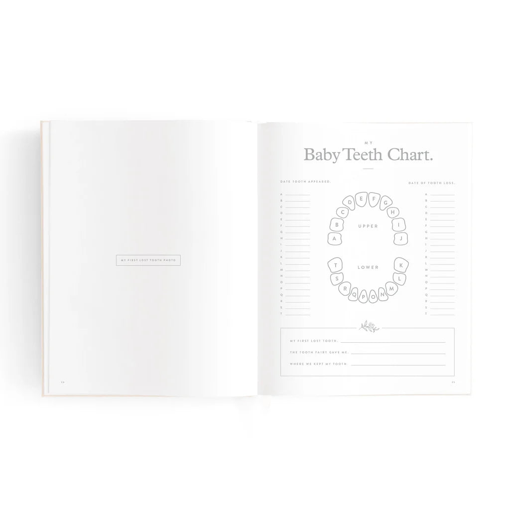 Mini Baby Book Oatmeal