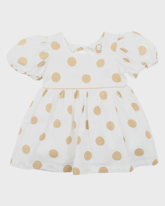 SWEET SPOT PRINT DRESS 3-7 YRS