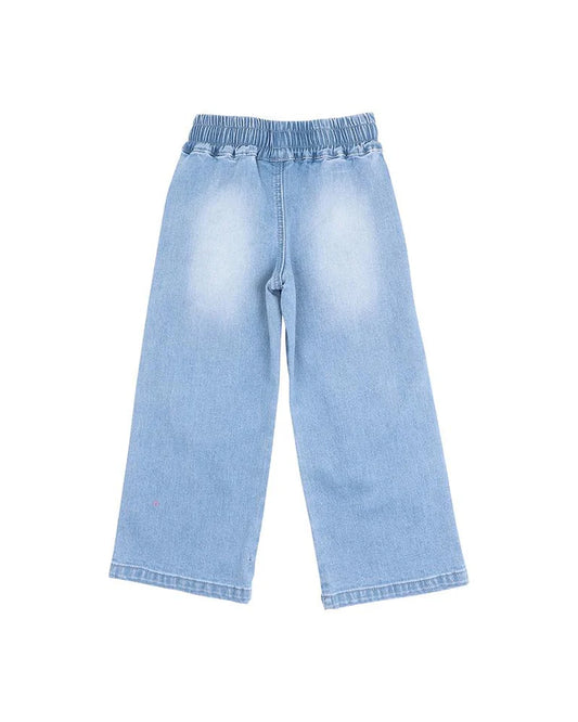 GIRLS DENIM PULL ON JEANS 3-7 YRS