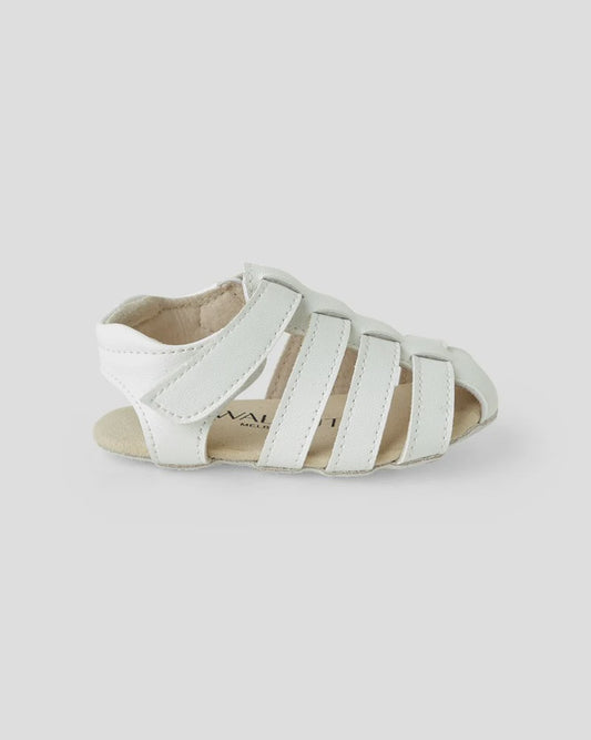 Mini Benson Sandal - White