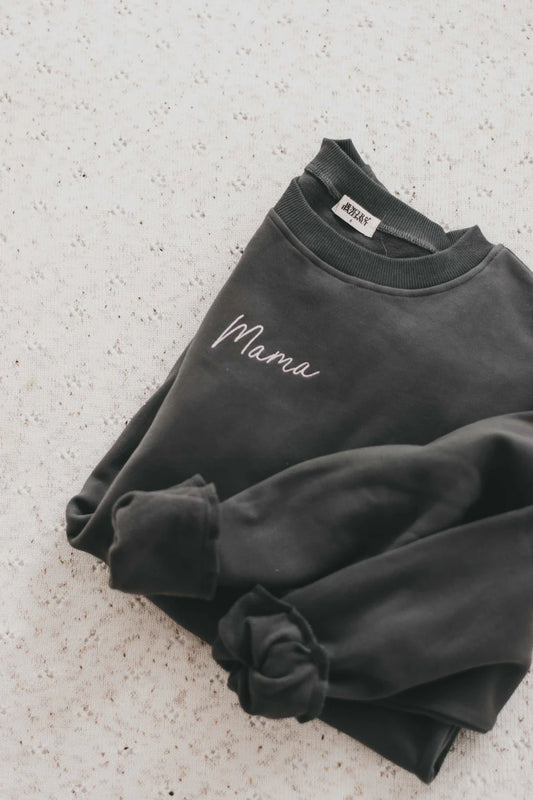 Mama Sweater Charcoal