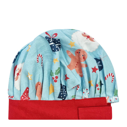 Kid's apron and chef hat - Noelle - Christmas