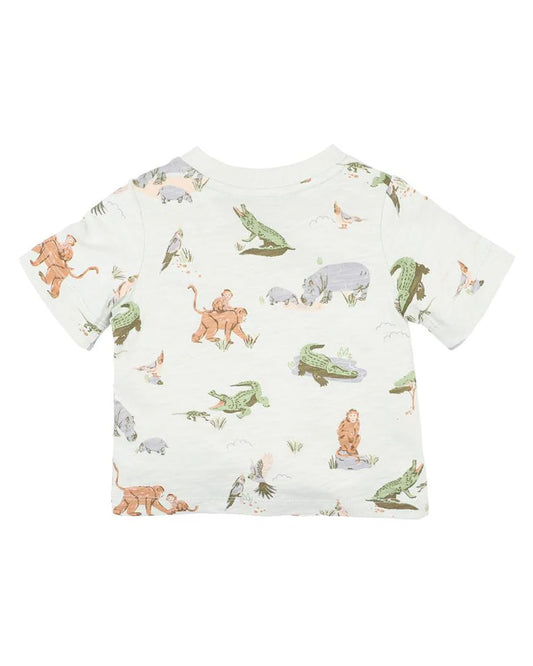 THE WATERHOLE PRINT TEE