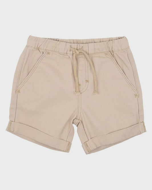 SEPIA TWILL SHORTS 3-7 YRS