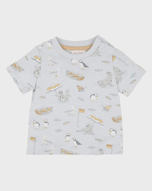 PUFFIN PRINT TEE