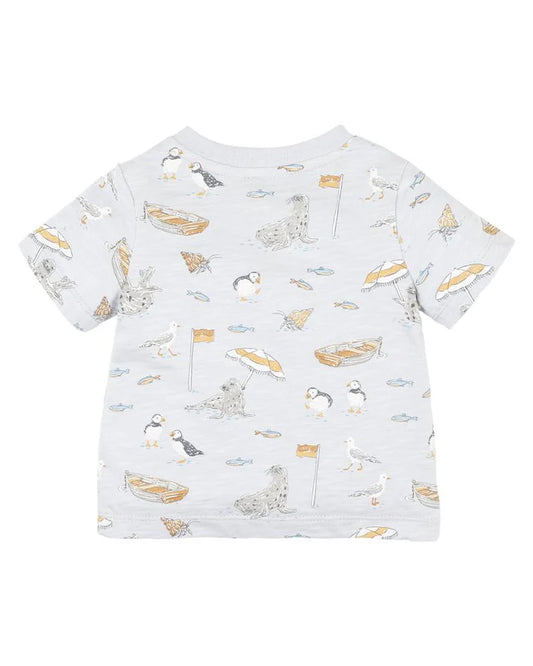 PUFFIN PRINT TEE