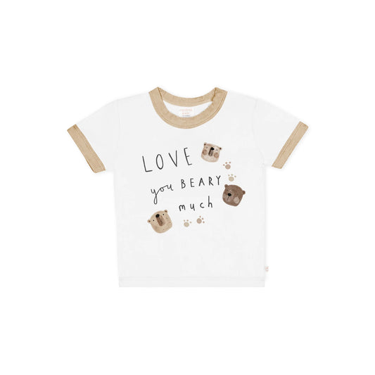 Beary Cute print tee - Confettie Kids