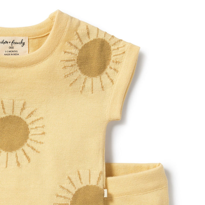 Sunshine Organic Knitted Set