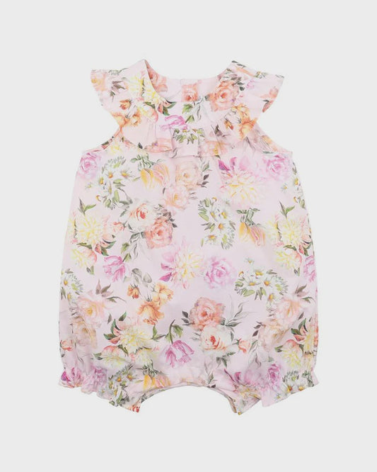 TILLIE PRINT FRILL ROMPER