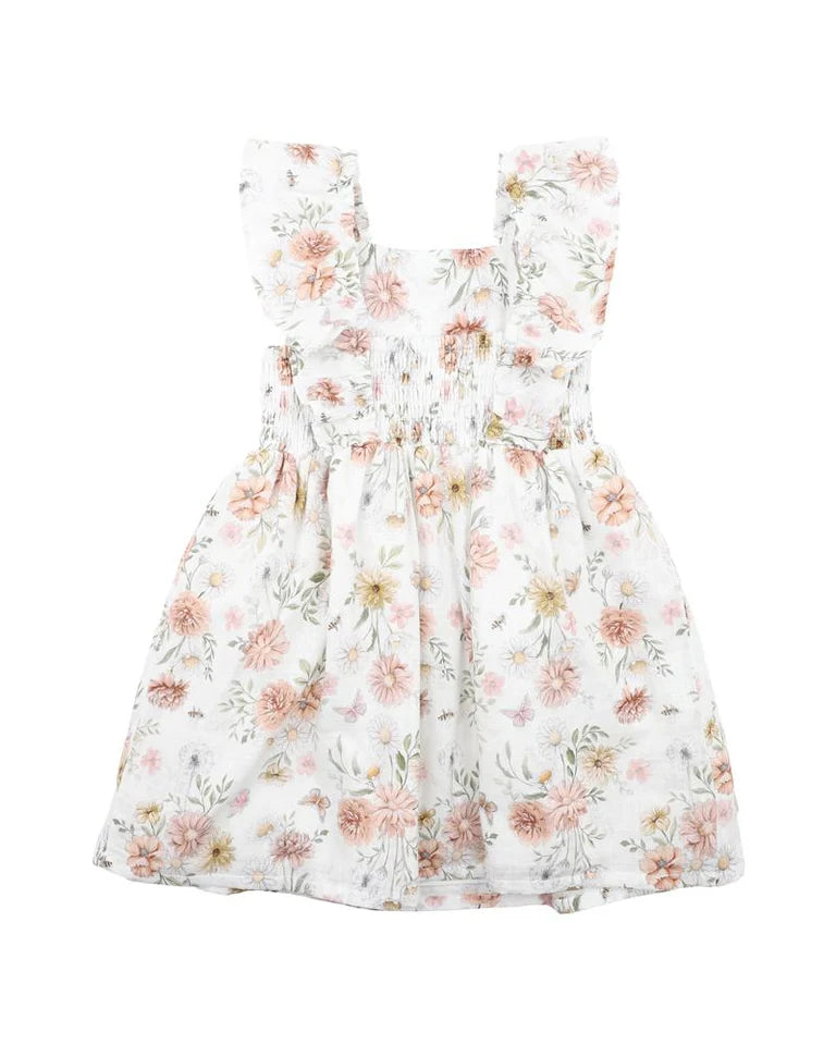 LARA PRINT DRESS 3-7 YRS