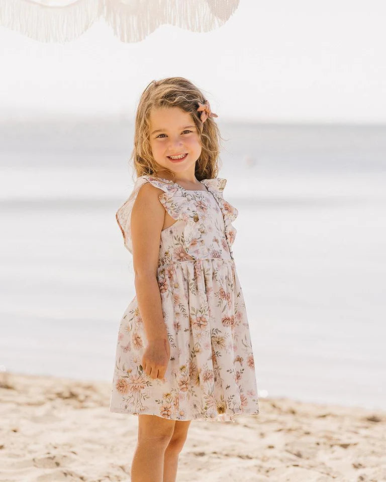 LARA PRINT DRESS 3-7 YRS