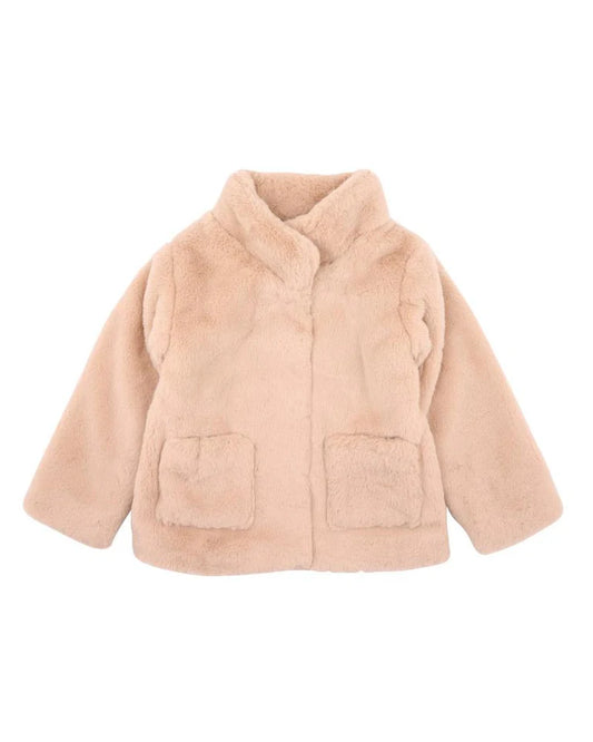 LYLA FAUX FUR COAT 3-7YRS