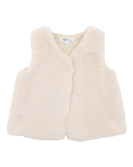 FAUX FUR VEST 3-7YRS