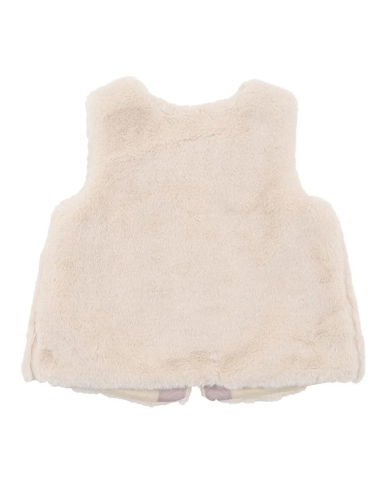 FAUX FUR VEST 3-7YRS