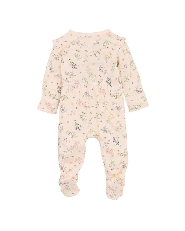 NANCY LS ZIP ONESIE