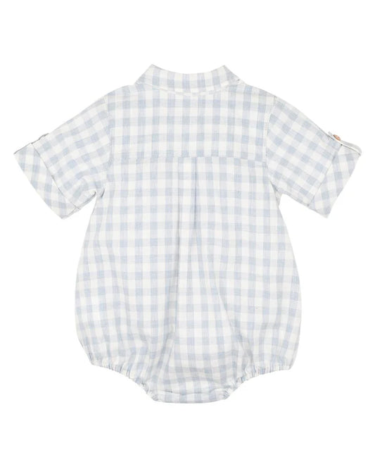 HARRY CHECK SHIRT BODYSUIT