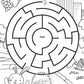 Colouring & Maze - Easter Fun