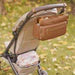 Multitasker Pram Caddy - Chestnut Brown Vegan Leather