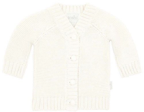 Organic Cardigan Andy Cream