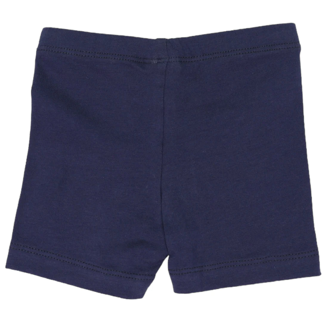 Stretch Flower Bike Short Navy