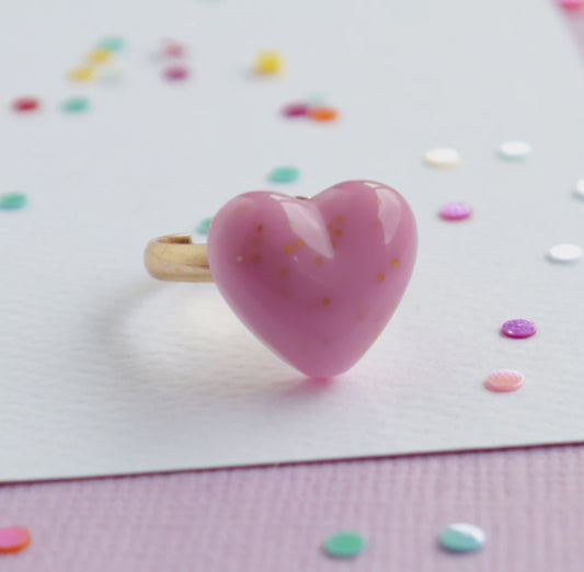 Sweet Heart Ring  (adjustable)