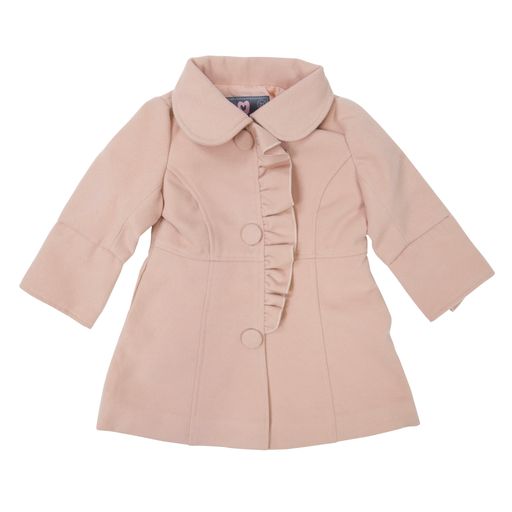 Pink Frill Overcoat