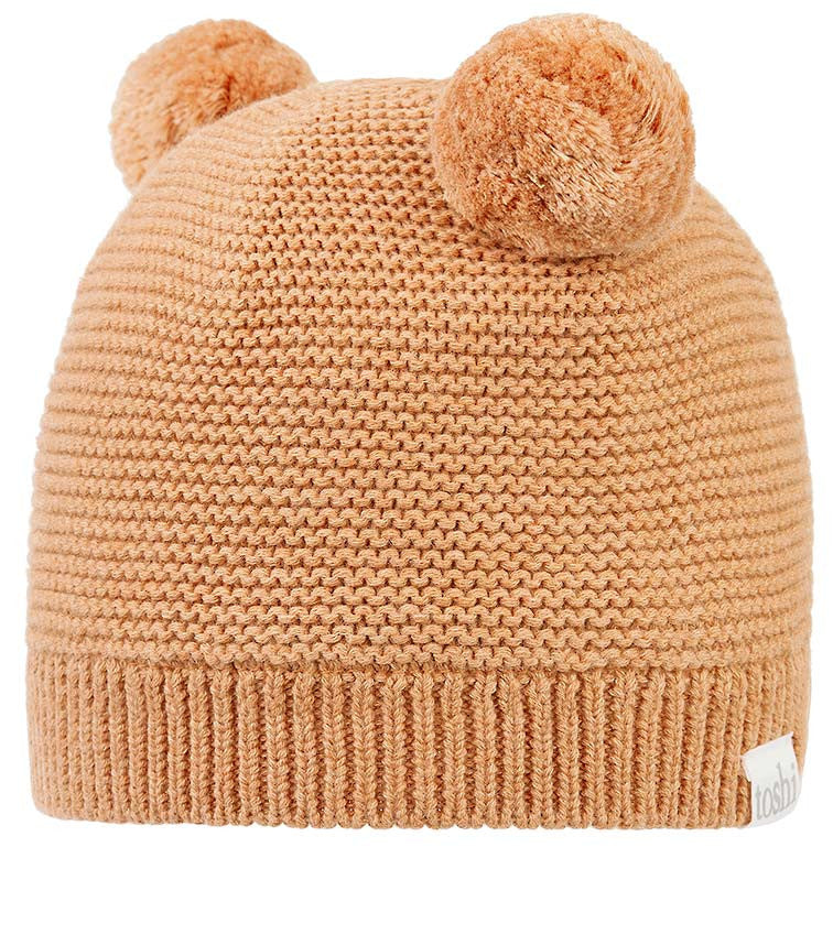 Organic Beanie Snowy Ginger